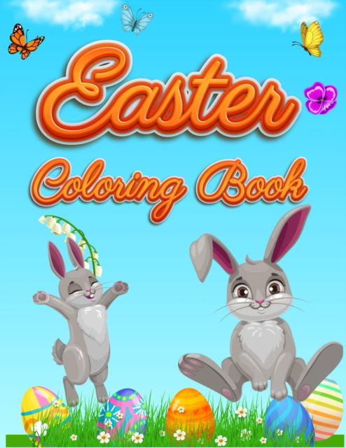 Cover for Happy Hour Coloring · Easter Coloring Book (Paperback Book) (2021)