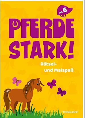 Cover for Corina Beurenmeister · Pferdestark! Rätsel- und Malspaß (Book) (2025)