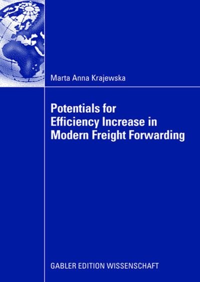 Cover for Marta Anna Krajewska · Potentials for Efficiency Increase in Modern Freight Forwarding (Pocketbok) (2008)
