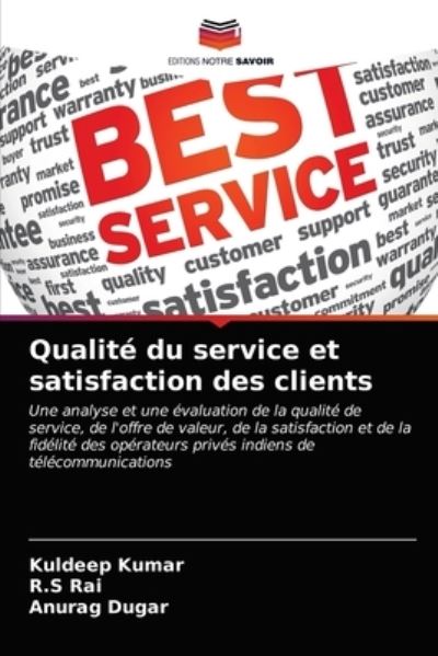 Cover for Kumar · Qualité du service et satisfactio (N/A) (2021)