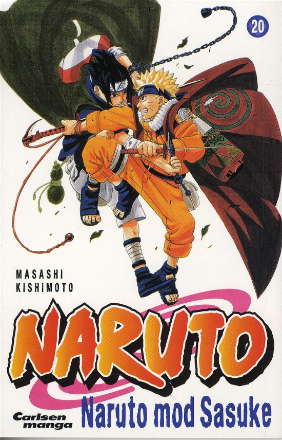 Cover for Masashi Kishimoto · Naruto Carlsen manga, 20: Naruto 20 - Naruto mod Sasuke (Hæftet bog) [1. udgave] (2007)
