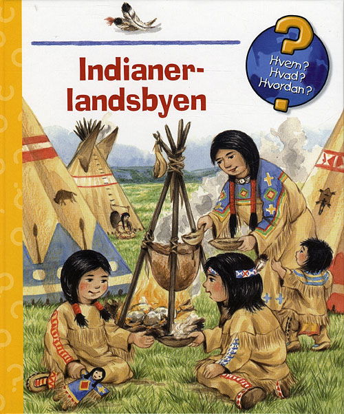 Cover for Andrea Erne · Indianerlandsbyen (Cardboard Book) [1st edition] (2010)