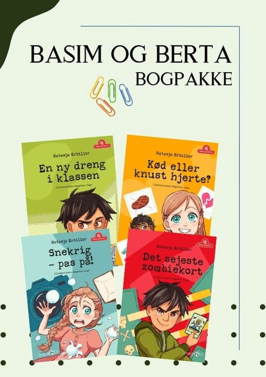 Cover for Natasja Erbillor · Basim og Berta Bogpakke (Hardcover Book) [1º edição] (2023)