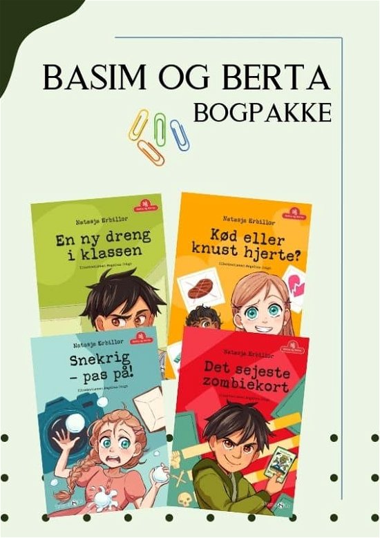 Basim og Berta Bogpakke - Natasja Erbillor - Bøger - Straarup & Co - 9788775925322 - 1. marts 2023