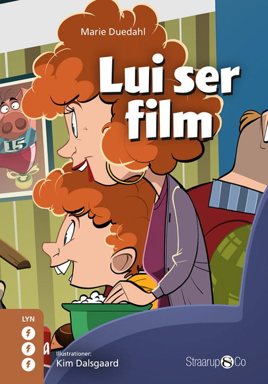 Cover for Marie Duedahl · Lyn: Lui ser film (Innbunden bok) [1. utgave] (2024)