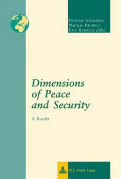 Cover for Dimensions of Peace and Security: A Reader - Regards sur l'International / International Insights (Taschenbuch) (2006)