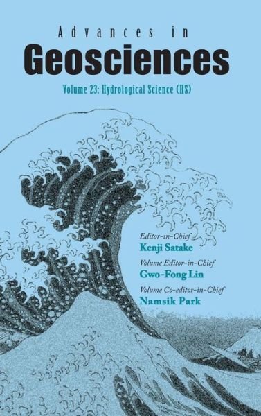 Cover for Kenji Satake · Advances In Geosciences - Volume 23: Hydrological Science (Hs) (Hardcover Book) (2011)
