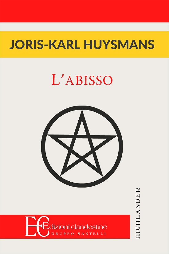 Cover for Joris-Karl Huysmans · L' Abisso (Buch) (2022)