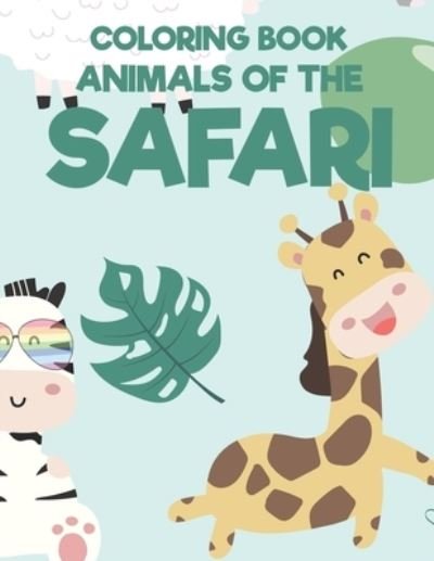 Cover for Kh Winter · Coloring Book Animals Of The Safari (Taschenbuch) (2020)