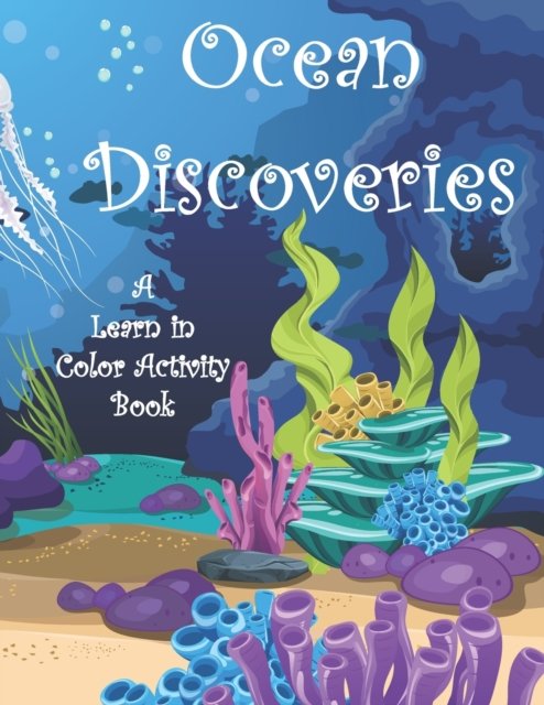 Cover for Hound Hill House · Ocean Discoveries: A Learn in Color Activity Book - Learn in Color Activity Books (Pocketbok) (2021)