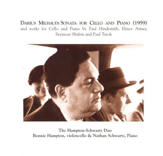 Cover for Hampton · 20th Century Cello / Piano Works (CD) (1995)