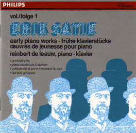 Cover for Erik Satie · Early Piano Works Vol.1 (CD)