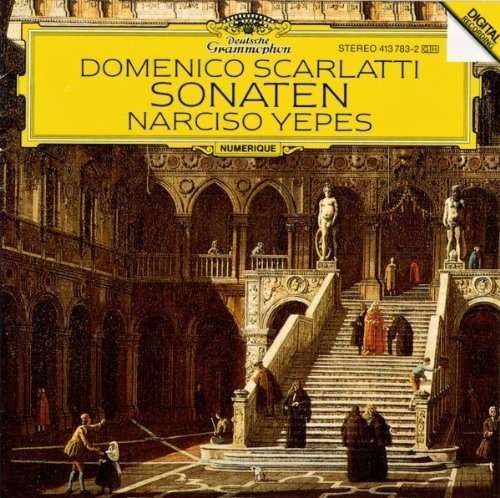 Cover for Scarlatti / Yepes · Sonatas-Scarlatti Yepes (CD) (1990)