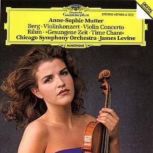 Violin Concerto - Berg / Mutter / Levine / Cso - Musiikki - DEUTSCHE GRAMMOPHON - 0028943709323 - tiistai 16. maaliskuuta 1993