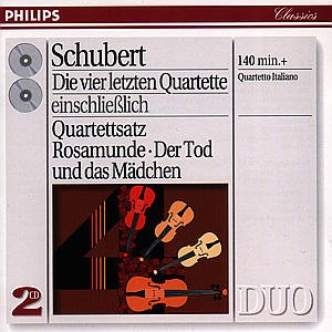 Last Four Quartets - F. Schubert - Musik - PHILIPS - 0028944616323 - April 5, 2001