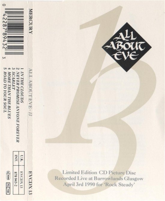 Cover for All About Eve · All About Eve-13 -cds- (CD)