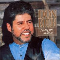 Cover for Don Rich · I Want You to Know (CD) (2005)