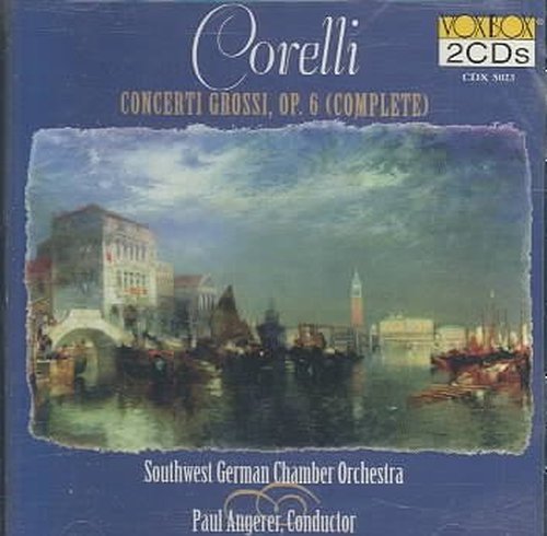 Cover for Corelli / Angerer / S.w. German Chamber Orch · Concerti Grossi (CD) (1992)