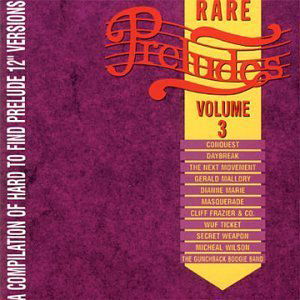 Cover for Rare Preludes Vol.3 (CD) (1990)