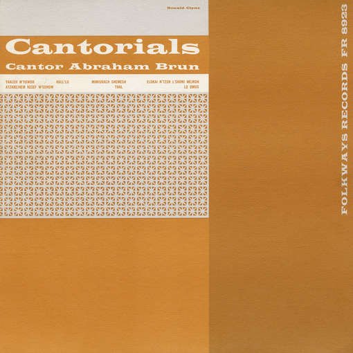 Cover for Abraham Brun · Cantorials Vol. 2 (CD) (2012)