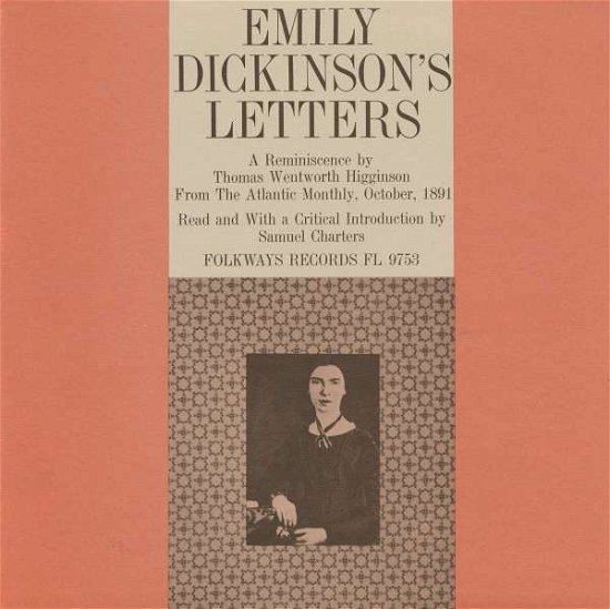 Cover for Samuel B. Charters · The Letters of Emily Dickinson: a Reminiscence (CD) (2012)
