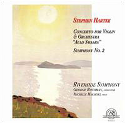 Cover for Michelle Makarski, Riverside Symphony, George Rothman · Hartke: Concerto For Violin &amp; Orchestra / Symphony No.2 (CD) (1998)