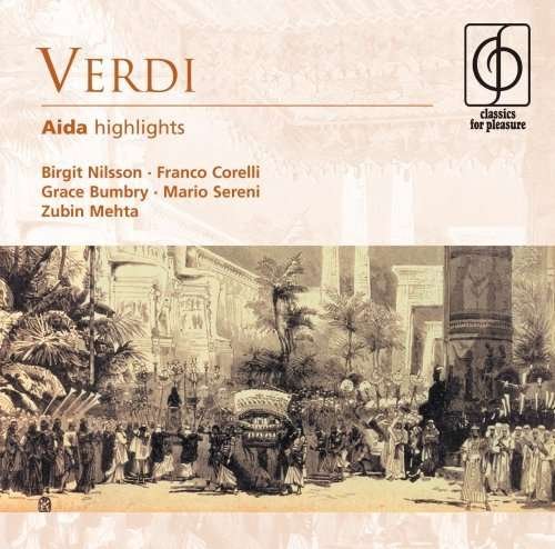 Cover for Zubin Metha · Verdi: Aida Highlights (CD)