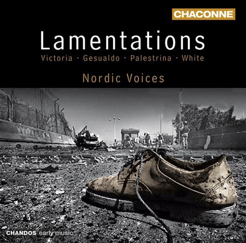 Cover for Victoria / Gesualdo / Palestrina / Nordic Voices · Lamentations (CD) (2009)
