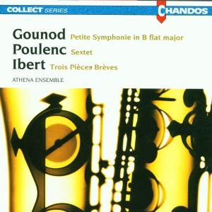 Cover for Athena Ensemble · Gounodpoulencibert Wind Ensemble (CD) (1994)