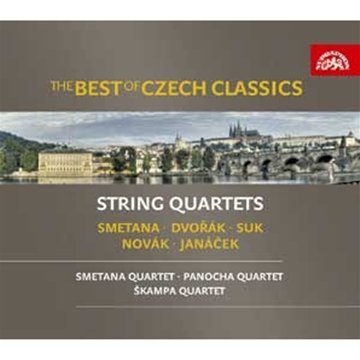 Best of Czech Classics: String Quartets - Smetana / Dvorak / Suk / Novak / Janacek - Muziek - SUPRAPHON - 0099925400323 - 8 december 2009