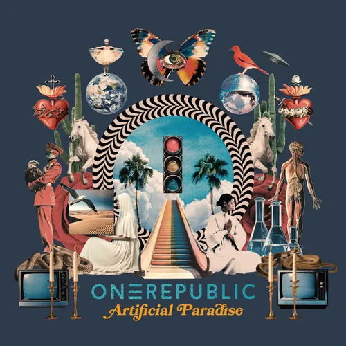 Cover for OneRepublic · Artificial Paradise (RSD Vinyl) (LP) [Black Friday 2024 edition] (2024)