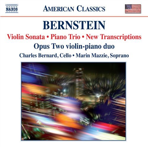 Clarinet Sonata / Violin Sonata - L. Bernstein - Musikk - NAXOS - 0636943964323 - 26. november 2010