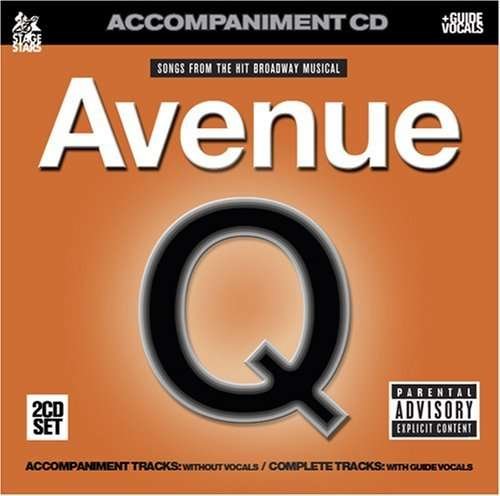 Cover for Avenue Q: Karaoke / Various · Avenue Q (2cd)  (Broadway Accompaniment Music) (CD) (2019)