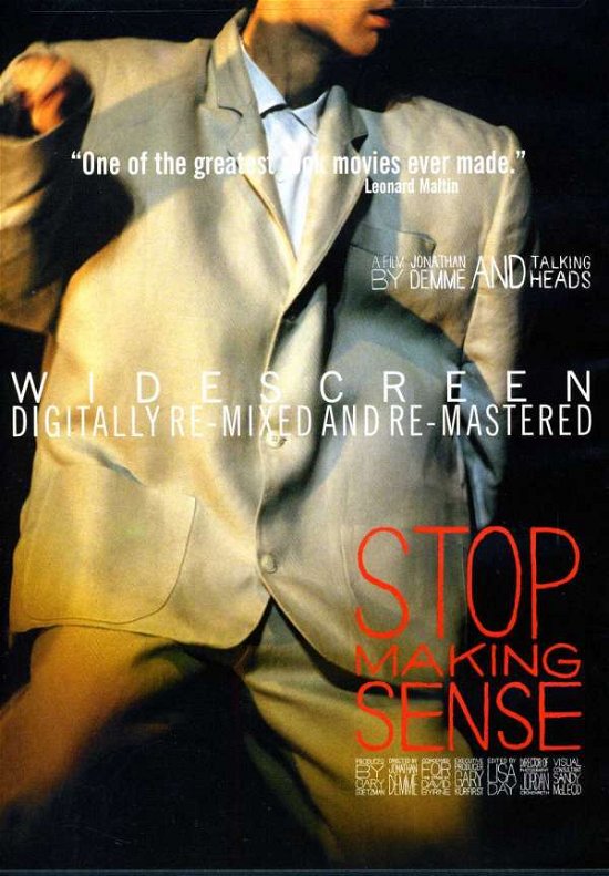 Cover for Talking Heads · Stop Making Sense (DVD) (1999)