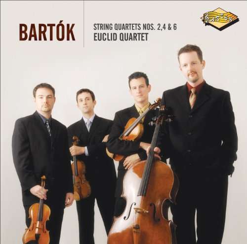 Cover for Bartok / Euclid Quartet · String Quartets 24 &amp; 6 (CD) (2010)