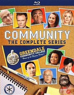 Cover for Community Complete (12 BD 50) (Blu-ray) (2020)