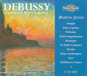 Piano Music - Debussy / Jones - Musik - NIMBUS - 0710357177323 - 7. oktober 1997