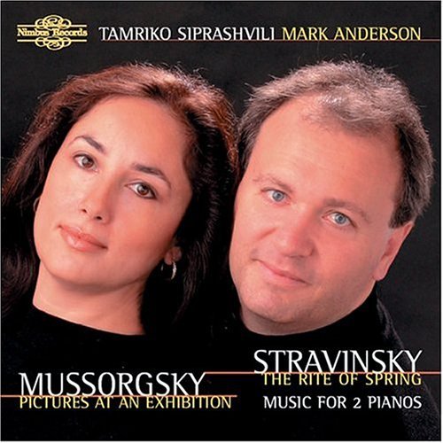Cover for Mussorgsky / Stravinsky / Anderson / Siprashvili · Music for 2 Pianos (CD) (2004)