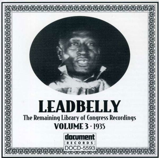 Vol.3 1935 - Leadbelly - Muziek - DOCUMENT - 0714298559323 - 15 april 2002