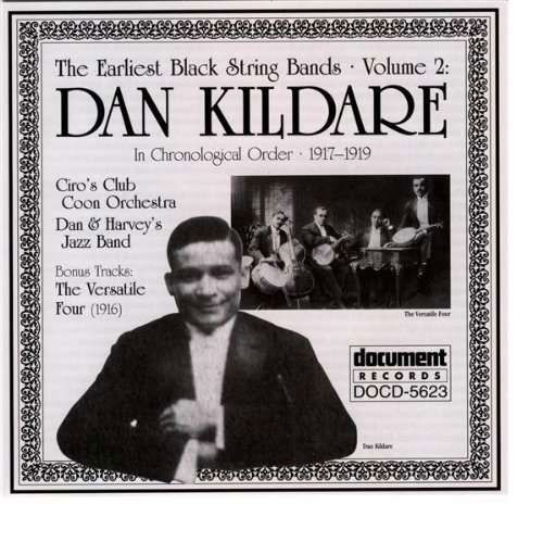 Earliest Black String Bands Vol. 2 Dan Kildare 1917-1919 - Black String Bands 2: 1917-1919 / Various - Music - BLUES - 0714298562323 - April 28, 2021