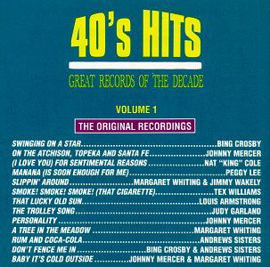 40's Pop Hits 1 / Various - 40's Pop Hits 1 / Various - Music - Curb Records - 0715187735323 - August 20, 1990