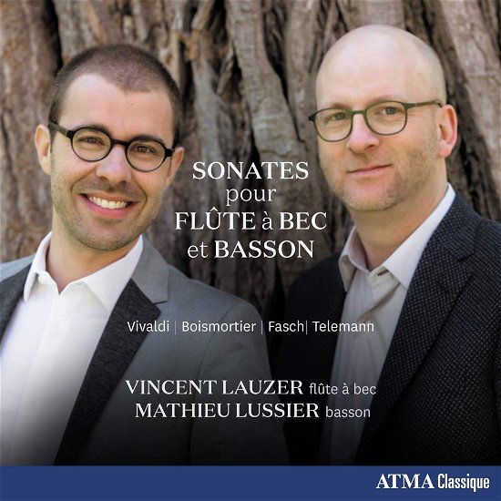 Cover for Lauzer, Vincent / Mathieu Lussier · Sonates Pour Flute A Bec Et Basson (CD) (2017)