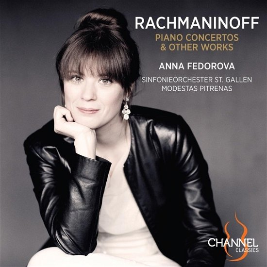Cover for Anna Fedorova / Sinfonieorchester St. Gallen / Modestas Pitrenas · Rachmaninoff: Piano Concertos &amp; Other Works (CD) (2023)