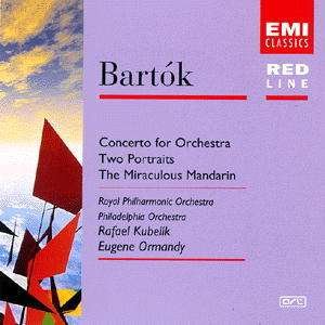 Cover for Kubelik Rafael · Bartok: Concerto for Orchestra (CD) (2004)