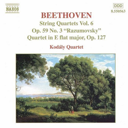 String Quartets #6 - Beethoven / Kodaly Quartet / Falvay,attila / Szabo - Musik - NAXOS - 0730099556323 - 25. januar 2000