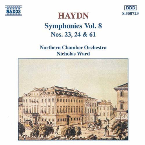 Symphonies 23 24 & 61 - Haydn / Ward / Northern Chamber Orchestra - Musik - NAXOS - 0730099572323 - 4. oktober 1994
