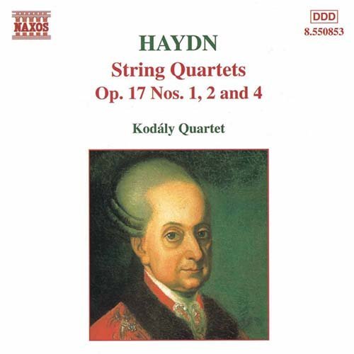 String Quartet Op 17 #2 in F Major - Haydn / Kodaly Quartet - Muziek - NAXOS - 0730099585323 - 23 maart 1999