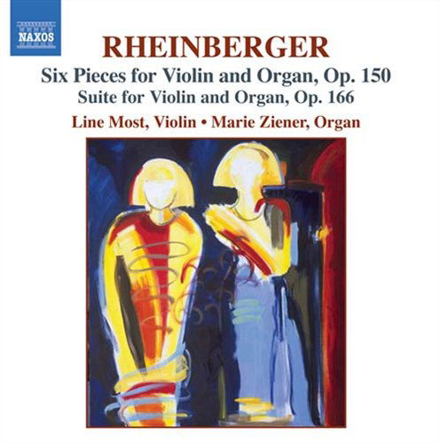 Six Pieces For Violin & O - J. Rheinberger - Muzyka - NAXOS - 0747313238323 - 3 stycznia 2005