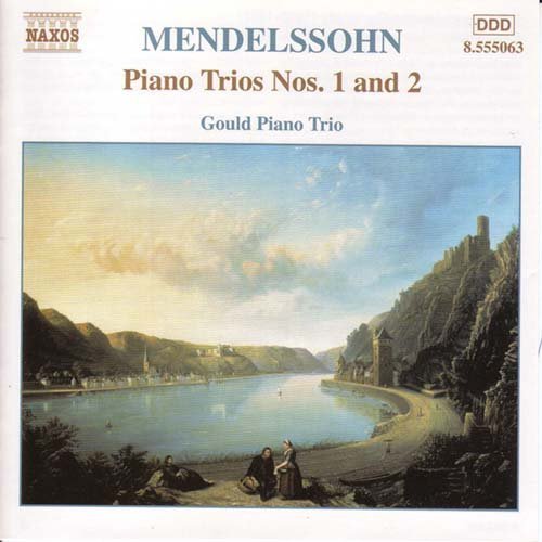 Cover for Gould Piano Trio · Mendelssohnpiano Trios Nos 1 And 2 (CD) (2001)