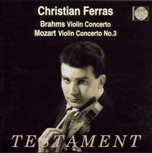 Ferras / Wiener Philh / Schuricht / O.A. · Violinkoncert / Violinkoncert nr. 3 Testament Klassisk (CD) (2000)